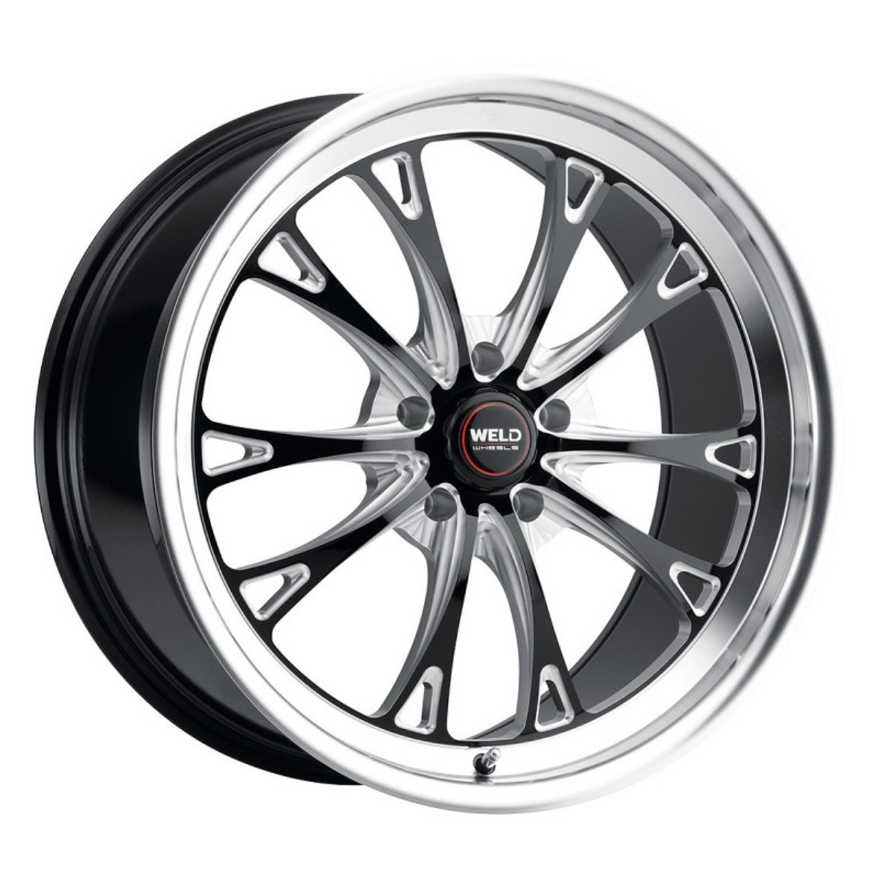 Weld Belmont Drag 17x5 Front Wheel - 05-13 C6 Corvette  / 14-19 C7 Corvette Stingray
