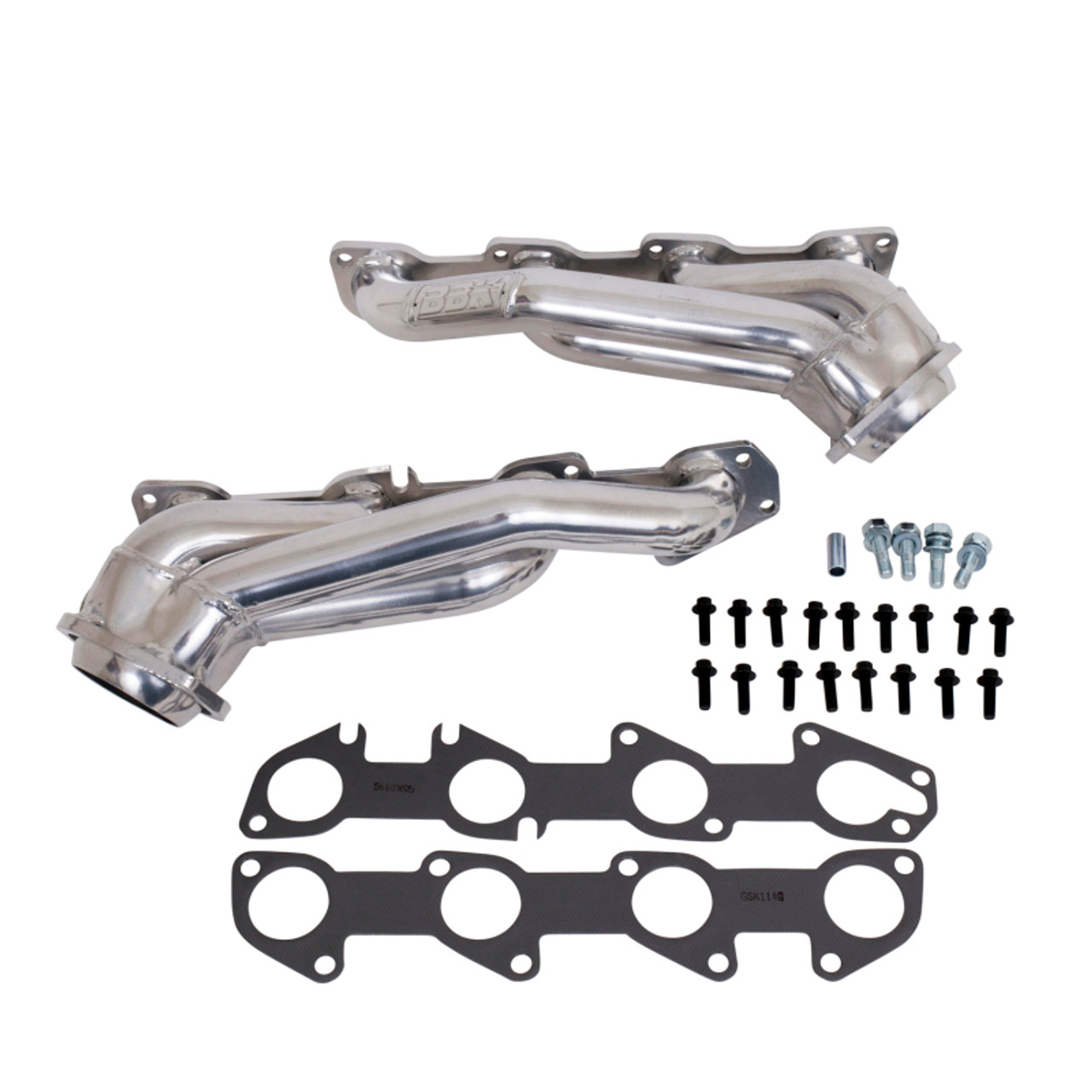 BBK 05-15 Dodge Challenger Charger 5.7 Hemi Shorty Tuned Length Exhaust Headers 1-3/4 Silver Ceramic - 40120