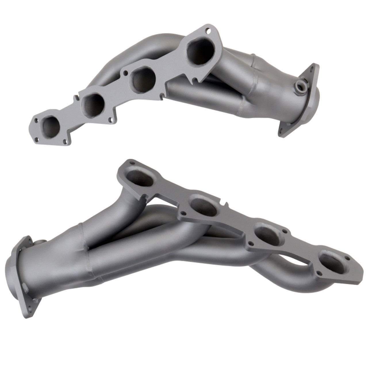 BBK 11-20 Dodge Challenger Hemi 6.4L Shorty Tuned Length Exhaust Headers - 1-7/8in Titanium Ceramic - 4019