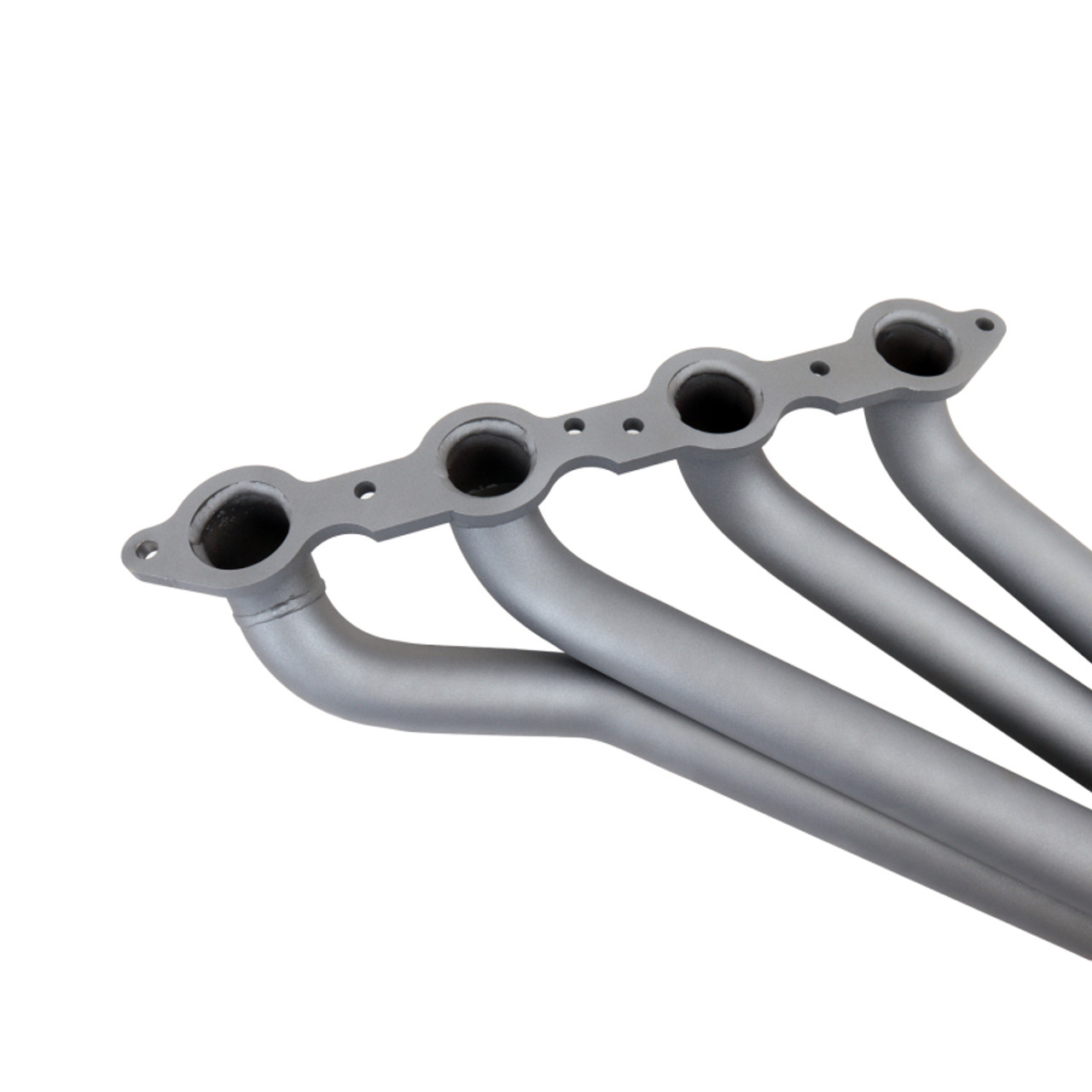 BBK 10-15 Camaro LS3 L99 Long Tube Exhaust Headers With Converters - 1-3/4 Chrome - 4021