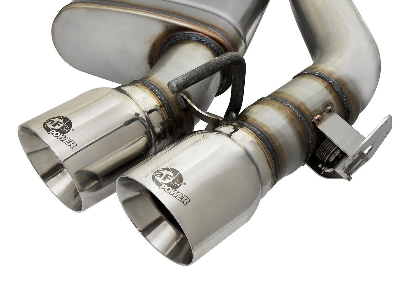 aFe Power MACH Force-XP Axleback Exhaust w. Polished Tips - Gen 6 Camaro SS / ZL1