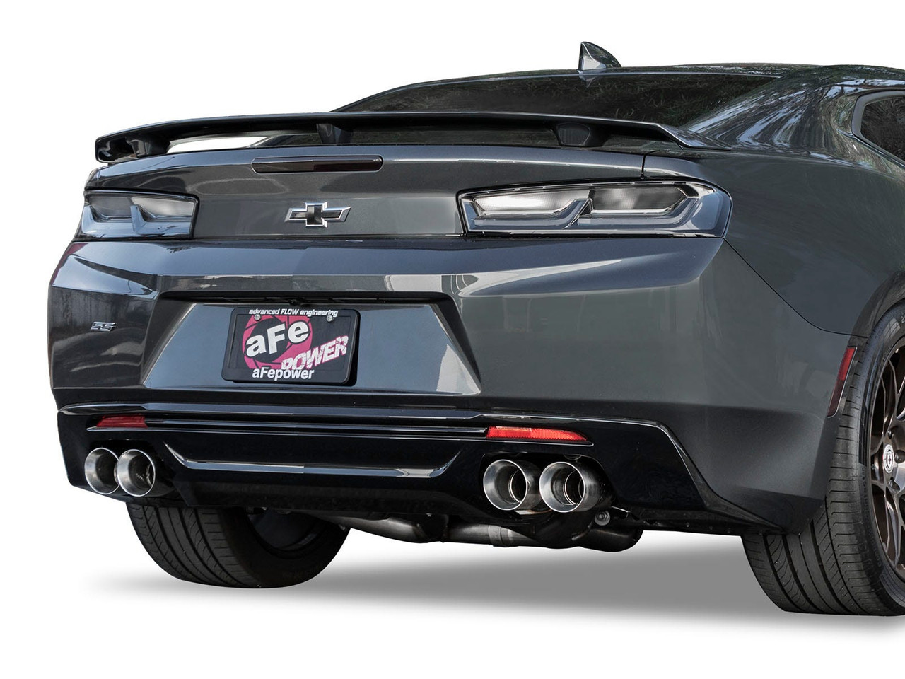 aFe Power MACH Force-XP Axleback Exhaust w. Polished Tips - Gen 6 Camaro SS / ZL1