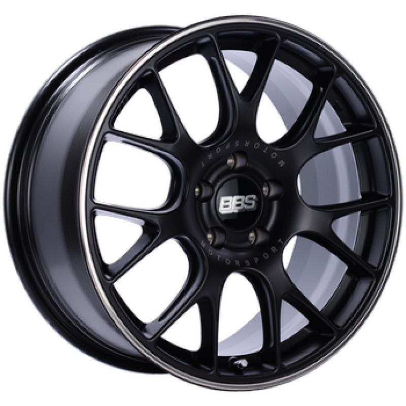 BBS CH-R 19x10 5x130 ET38 CB71.6 Satin Black - 82mm PFS/Clip Req. - CH110BPO-MTSP Photo - Primary