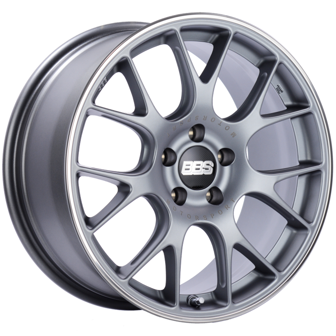 BBS CH-R 18x9 5x120 ET44 Brilliant Silver Polished Rim Protector Wheel -82mm PFS/Clip Required - CH133SPO