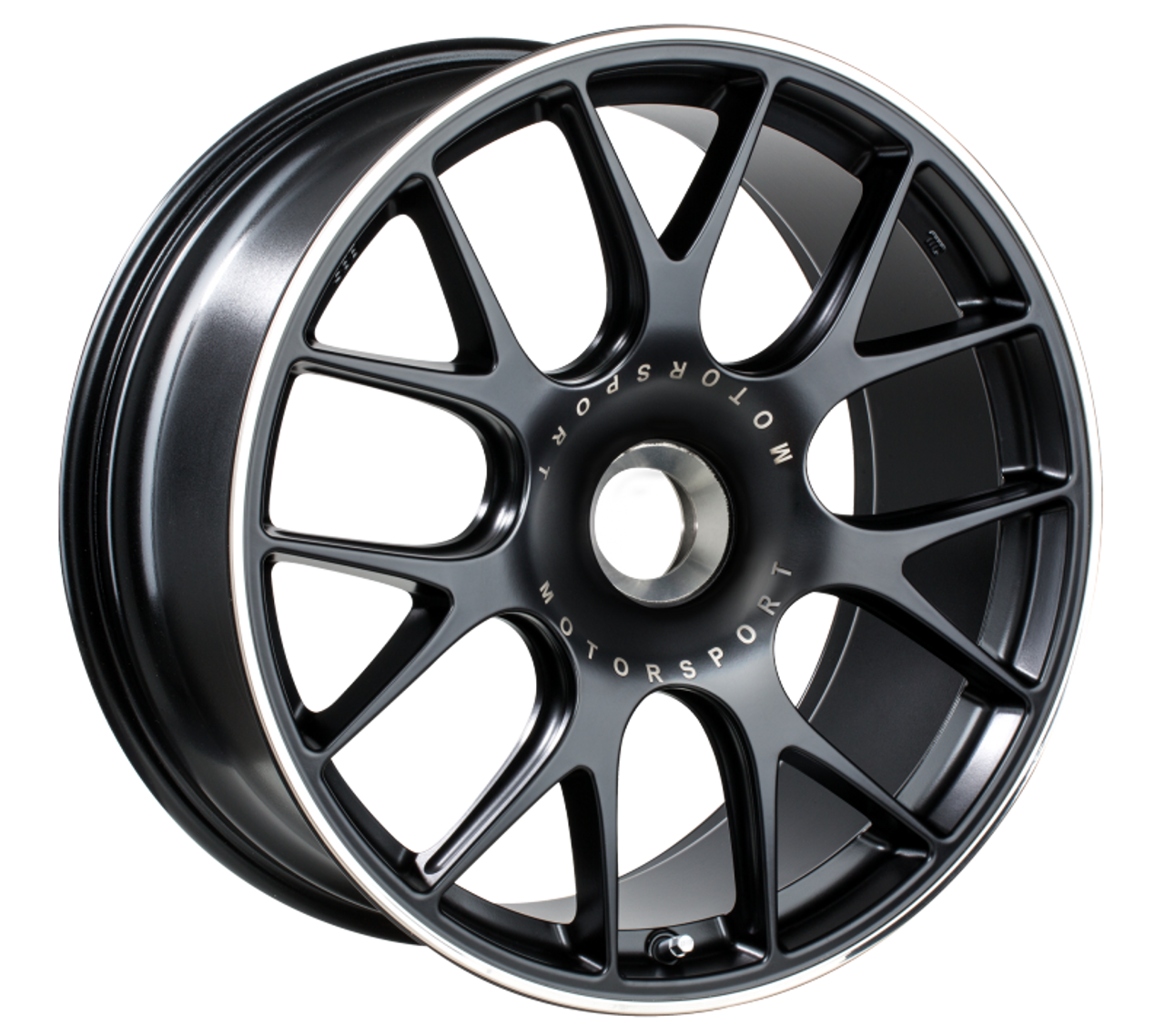 BBS CH-R 20x9 CL ET51 CB84 Satin Black Polished Rim Protector Wheel - CH151BPO