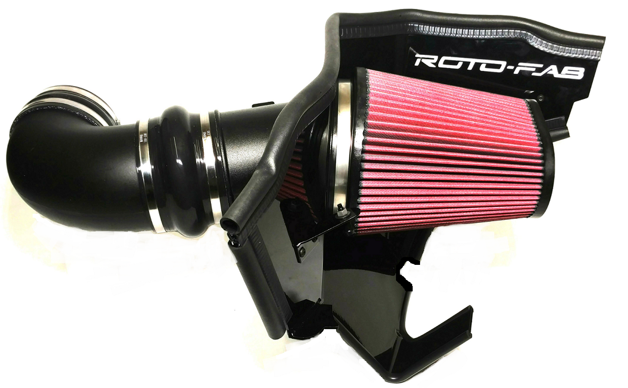 Roto-Fab Cold Air Intake Kit w. Oiled Filter - 16-24 Camaro SS w. LT4 Supercharger