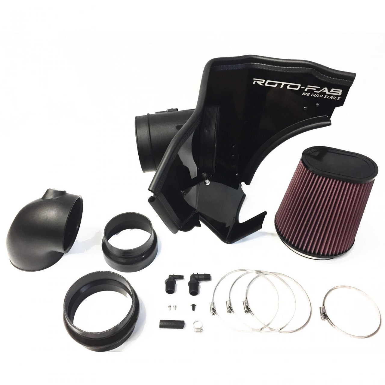 Roto-Fab Big Gulp Cold Air Intake Kit - 16-24 Camaro SS w. Heartbeat Supercharger