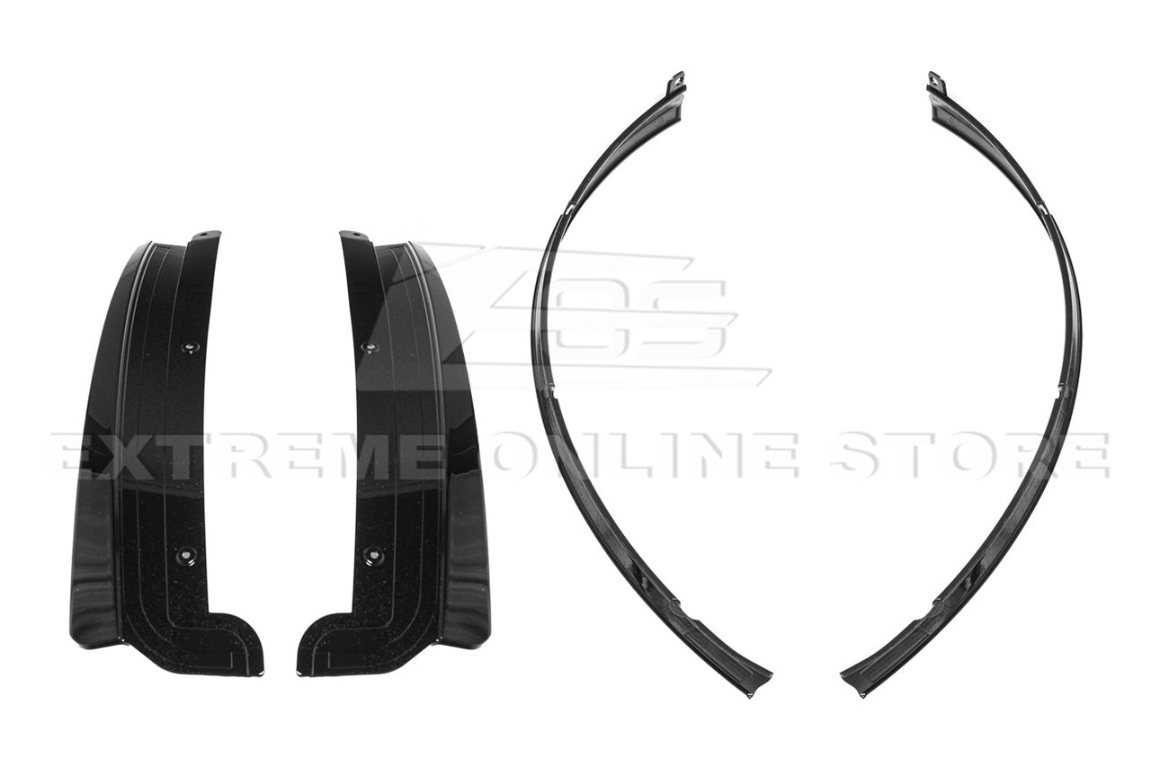 EOS Rear Fender Wheel Arches - Matte Black - C7 Corvette Stingray