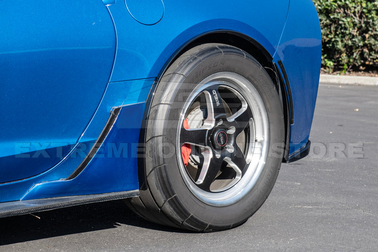 EOS Rear Fender Wheel Arches - Hydro-Dippd Carbon - C7 Corvette Stingray