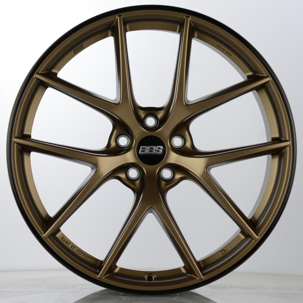 BBS CI-R 19x9 5x120 ET44 Bronze Rim Protector Wheel -82mm PFS/Clip Required - CI2203MBZ