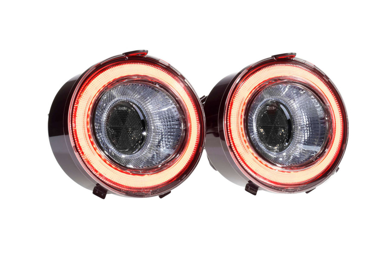 Morimoto XB LED Tail Lights - Smoked - 05-13 C6 Corvette Base / GS / Z06