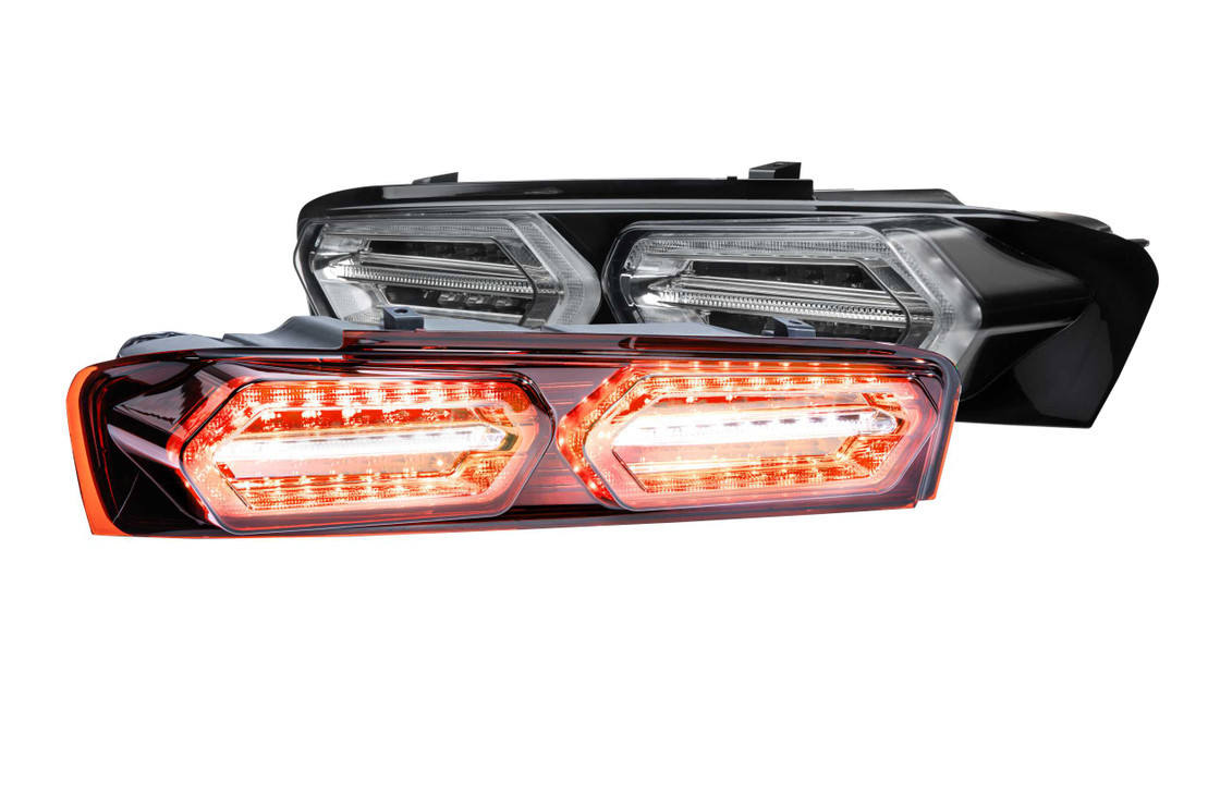 Morimoto XB LED Facelift Tail Lights - Smoked - 16-18 Camaro SS