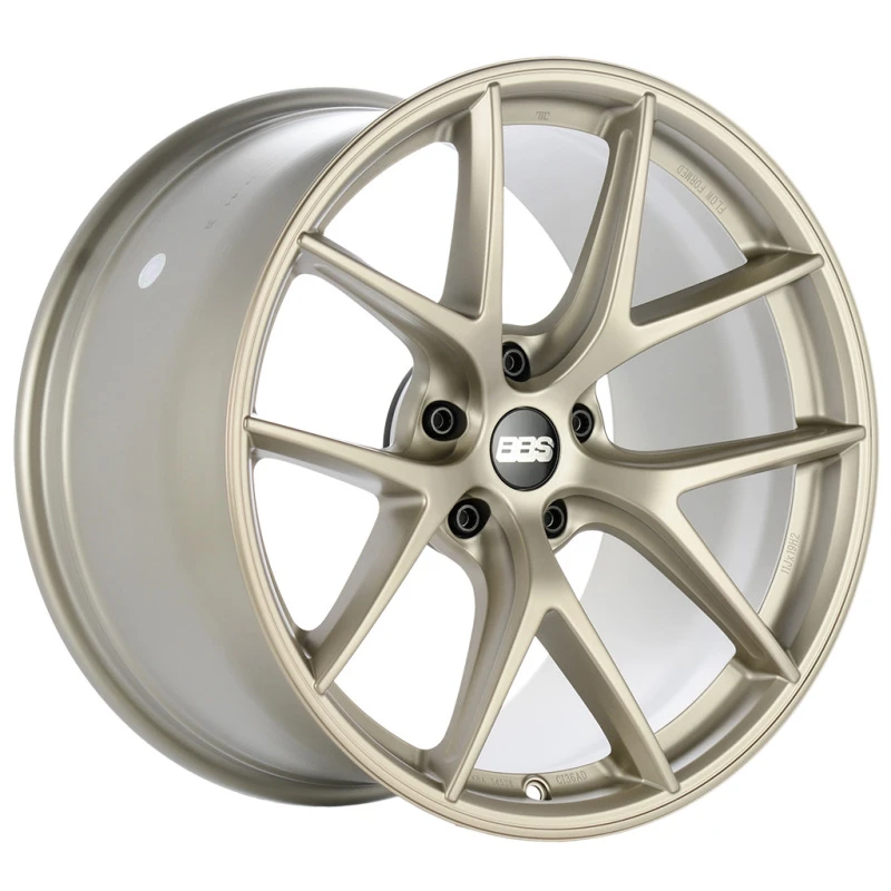 BBS Unlimited CI-R 21x10.5 ET65.5 (Face 2) Satin White-Gold Wheel - CI8101AD06 Photo - Primary