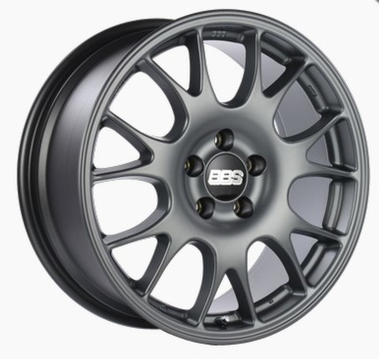 BBS CO 18x8 5x112 ET44 CB57 Titanium Wheel -82mm PFS/Clip Req - COVZ033TI
