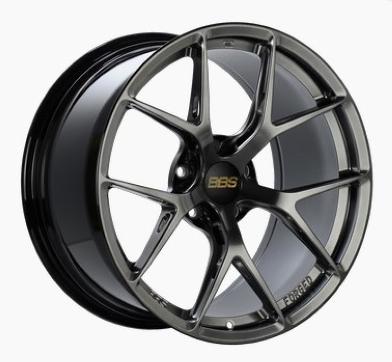 BBS FI-R 19x10.5 5x120 ET35 CB72.5 Diamond Black Wheel - FI138DB