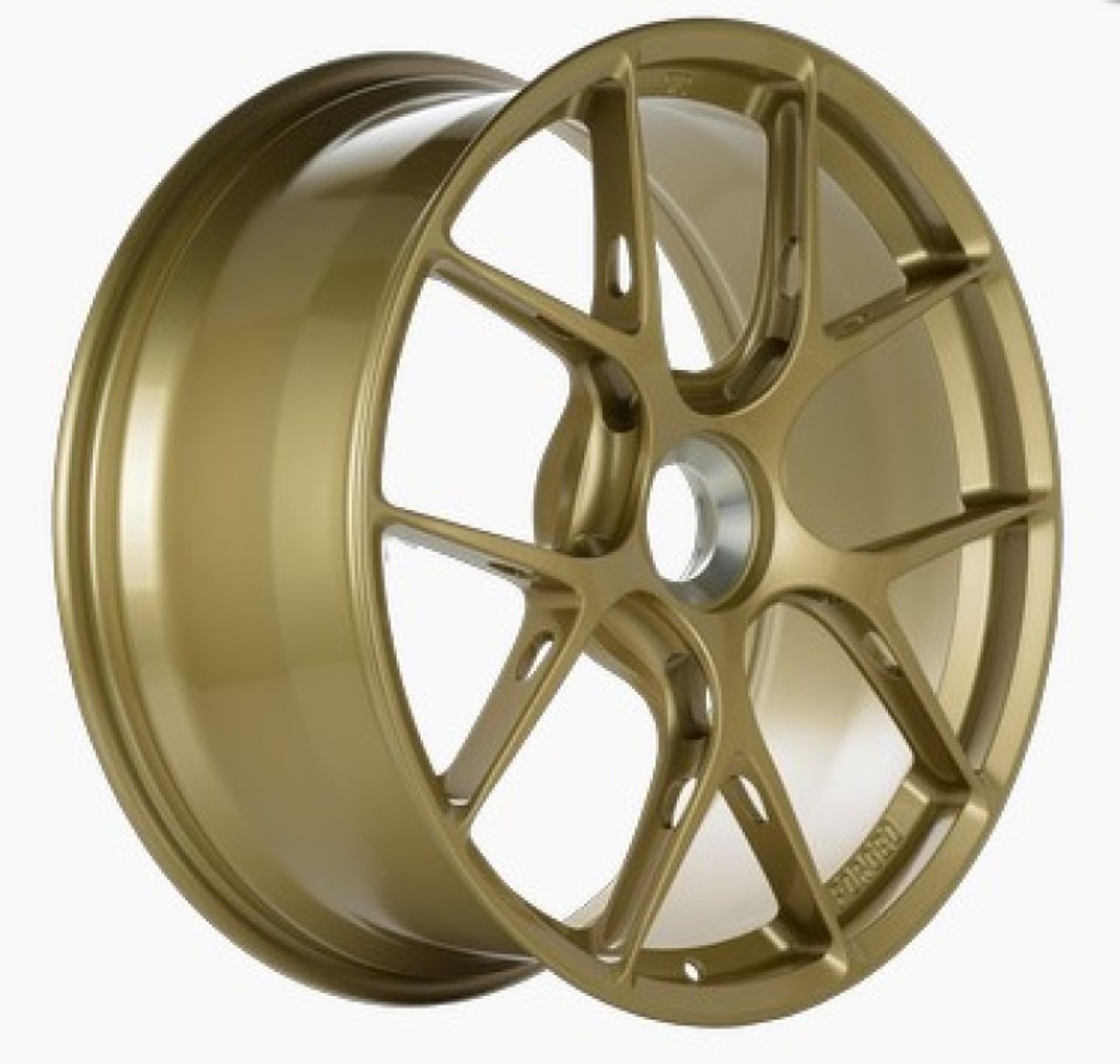 BBS FI-R 20x9.5 ET50 Centerlock Gold Wheel (Porsche GT2RS/GT3RD Front) - FI142GL