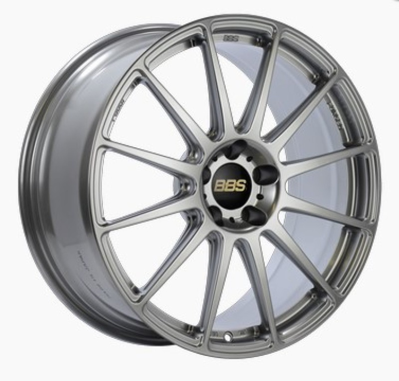 BBS FS 19x8 5x112 ET30 Diamond Silver Wheel - 82mm PFS Required - FS009DSK