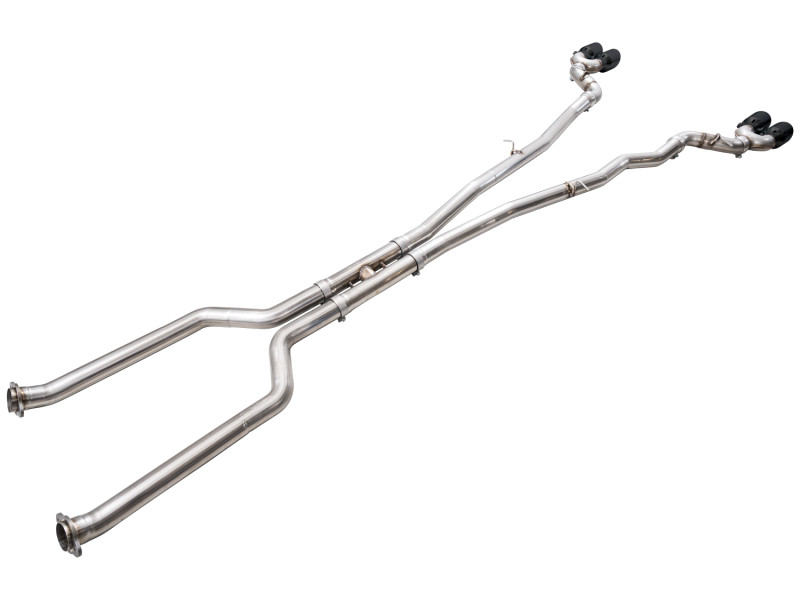 AWE BMW G90/G99 M5 Track Edition Catback Exhaust - Diamond Black Tips - 3020-43790 Photo - out of package