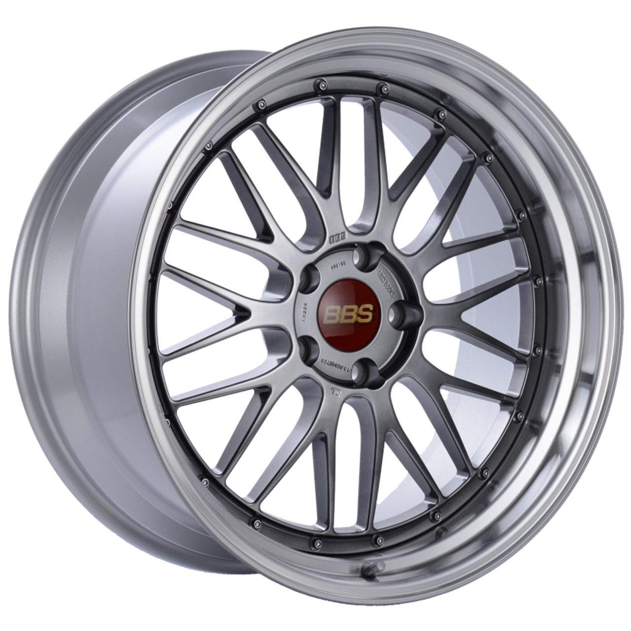 BBS LM 20x10 5x120 ET20 Diamond Black Center Diamond Cut Lip Wheel -82mm PFS/Clip Required - LM226DBPK