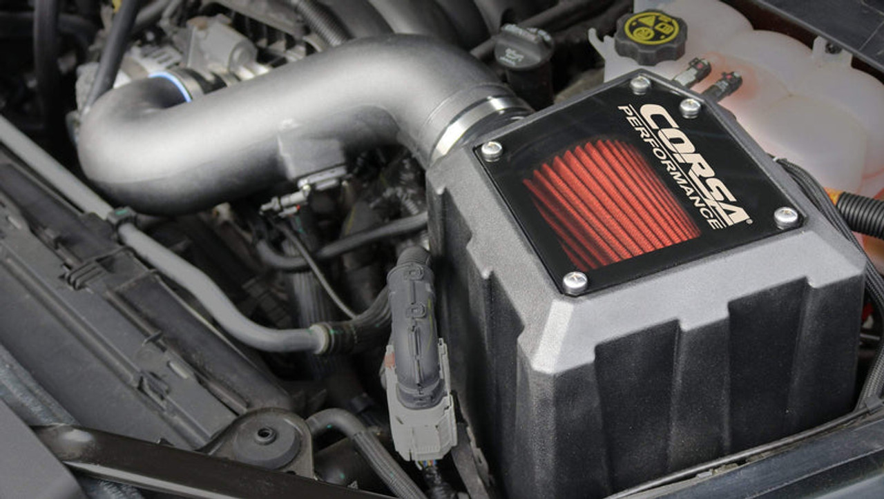Corsa Performance Cold Air Intake w. Drytech Dry Filter - 19-24 Silverado & Sierra 5.3L