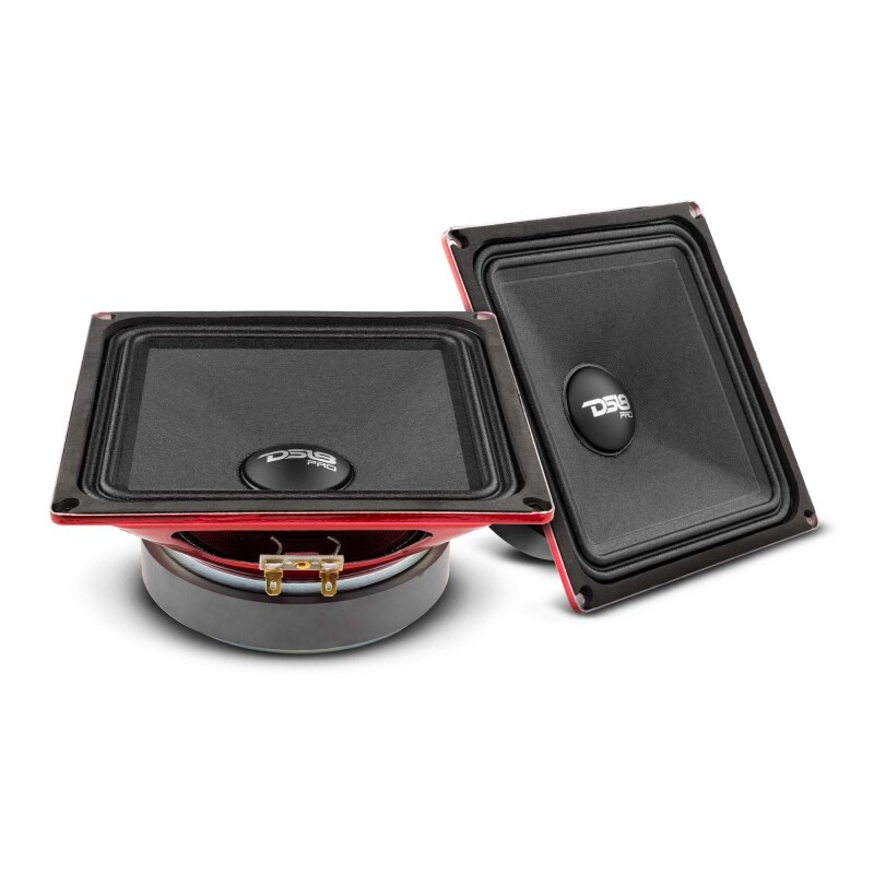 DS18 6.5in 250 Watts RMS 4 ohm Square Mid-Range Loudspeaker - PRO-X6.4MSQ Photo - Close Up