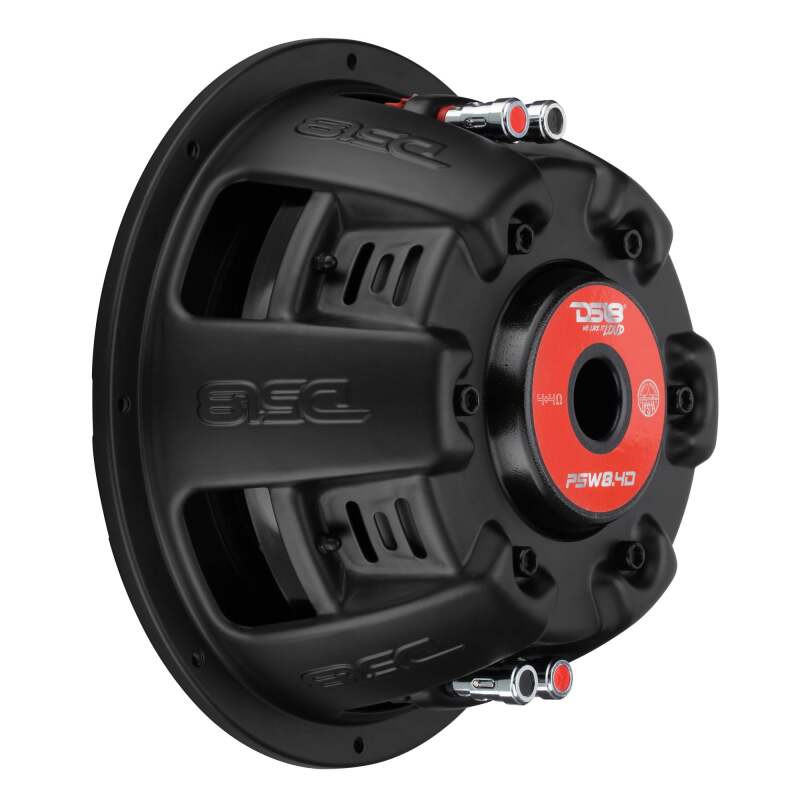 DS18 8 400 Watts RMS 4ohm DVC Shallow Mount - PSW8.4D Photo - Close Up