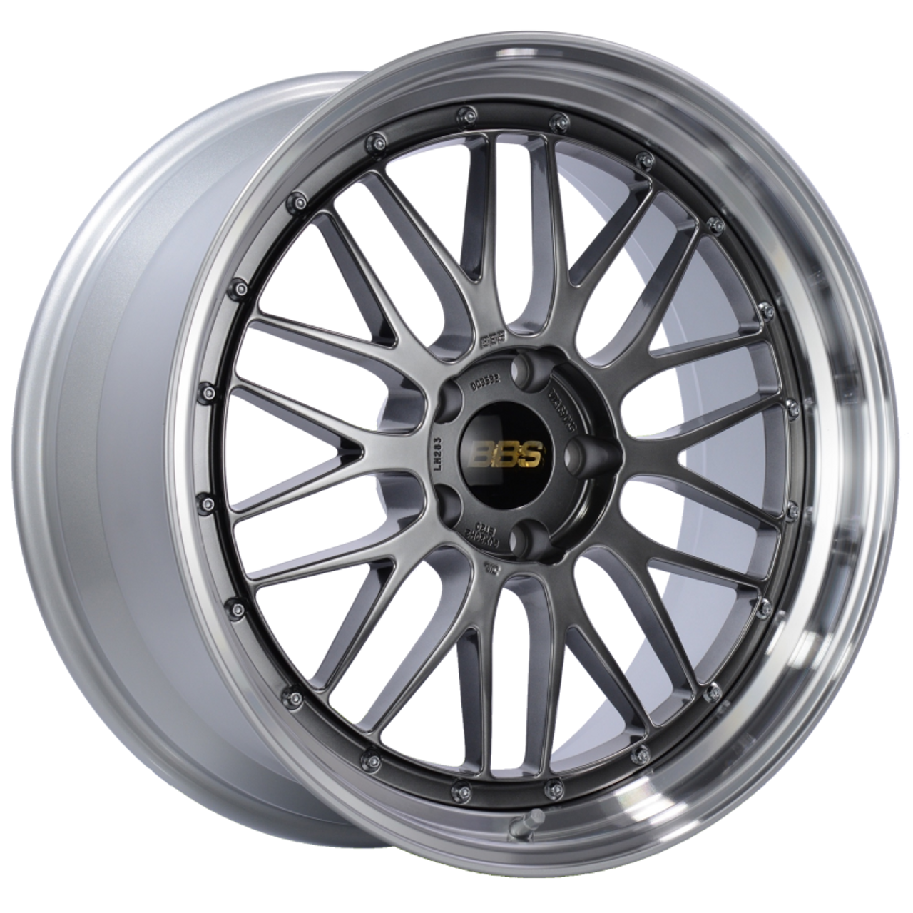 BBS LM 20x9 5x120 ET20 Diamond Black Center Diamond Cut Lip Wheel -82mm PFS/Clip Required - LM283DBPK