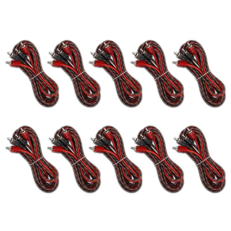 DS18 Level 1 RCA 12-Feet  10 x Pack - RCA-12FT.10PK Photo - Primary