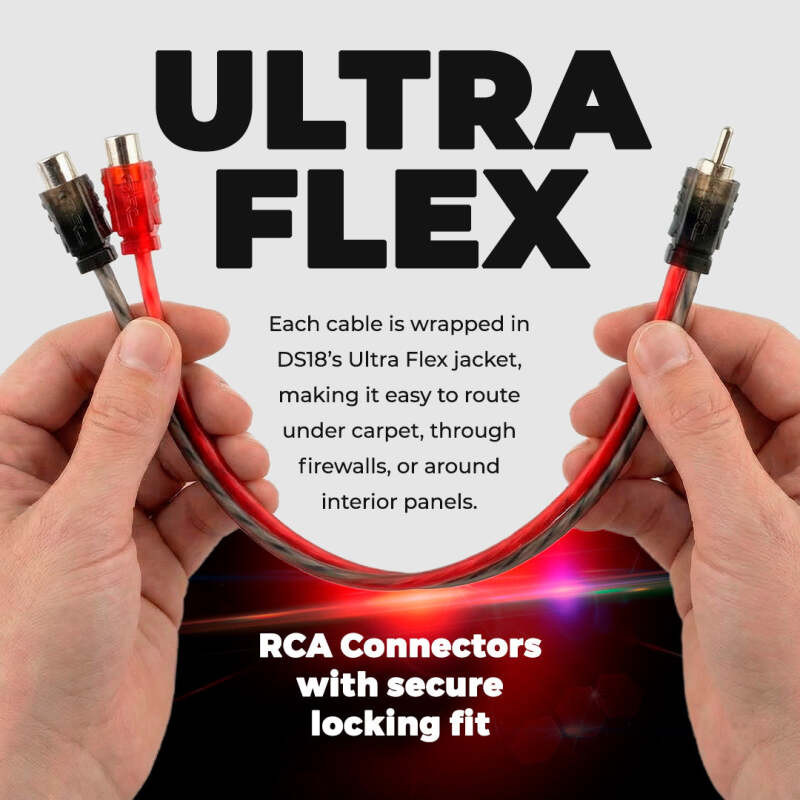 DS18 Level 1 RCA Y Connector 1 Male to 2 Female 10 x Pack - RCA-1M2F.10PK Photo - Close Up