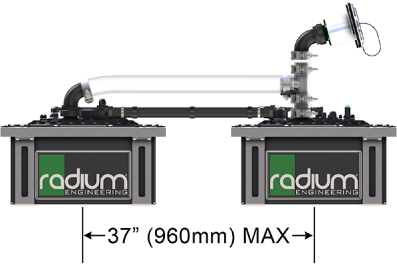 Radium Engineering Saddle Tank Fuel Cell Conversion Kit - 20-0664 User 1