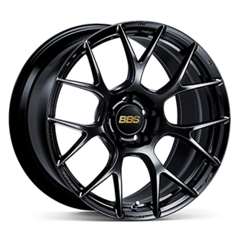 BBS RE-V7 20x9.5 5x112 ET15 Gloss Black Wheel 82mm PFS/Clip Required - REV7062BK Photo - Primary