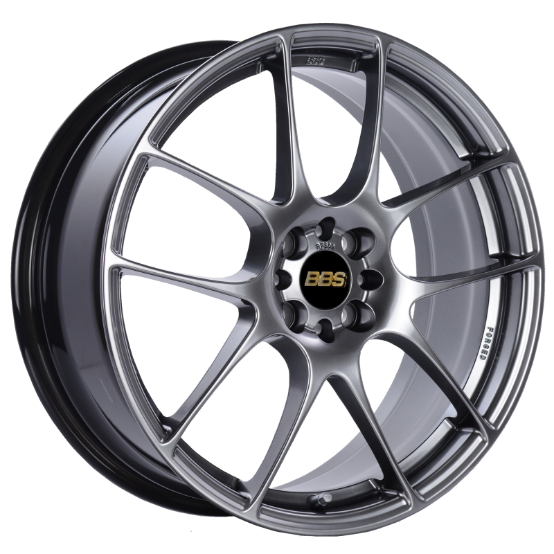 BBS RF 18x7.5 4x100 ET48 Diamond Black Wheel -70mm PFS/Clip Required - RF509DBK