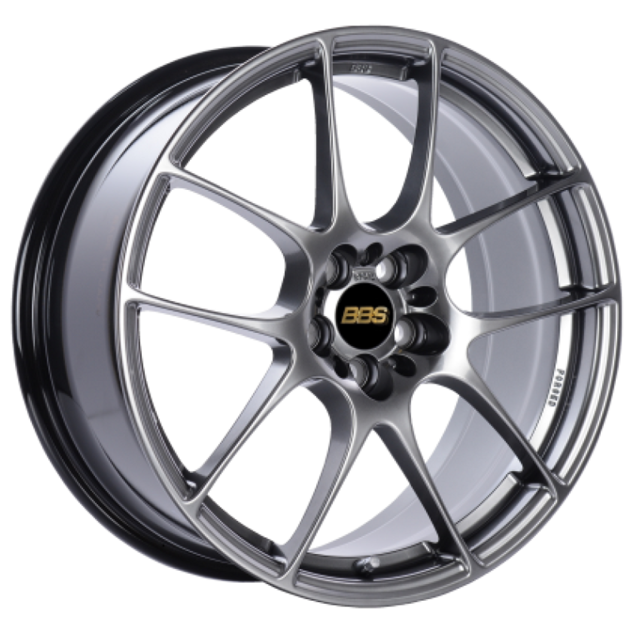 BBS RF 18x8.5 5x112 ET38 Diamond Black Wheel PFS/Clip Required - RF527DBK