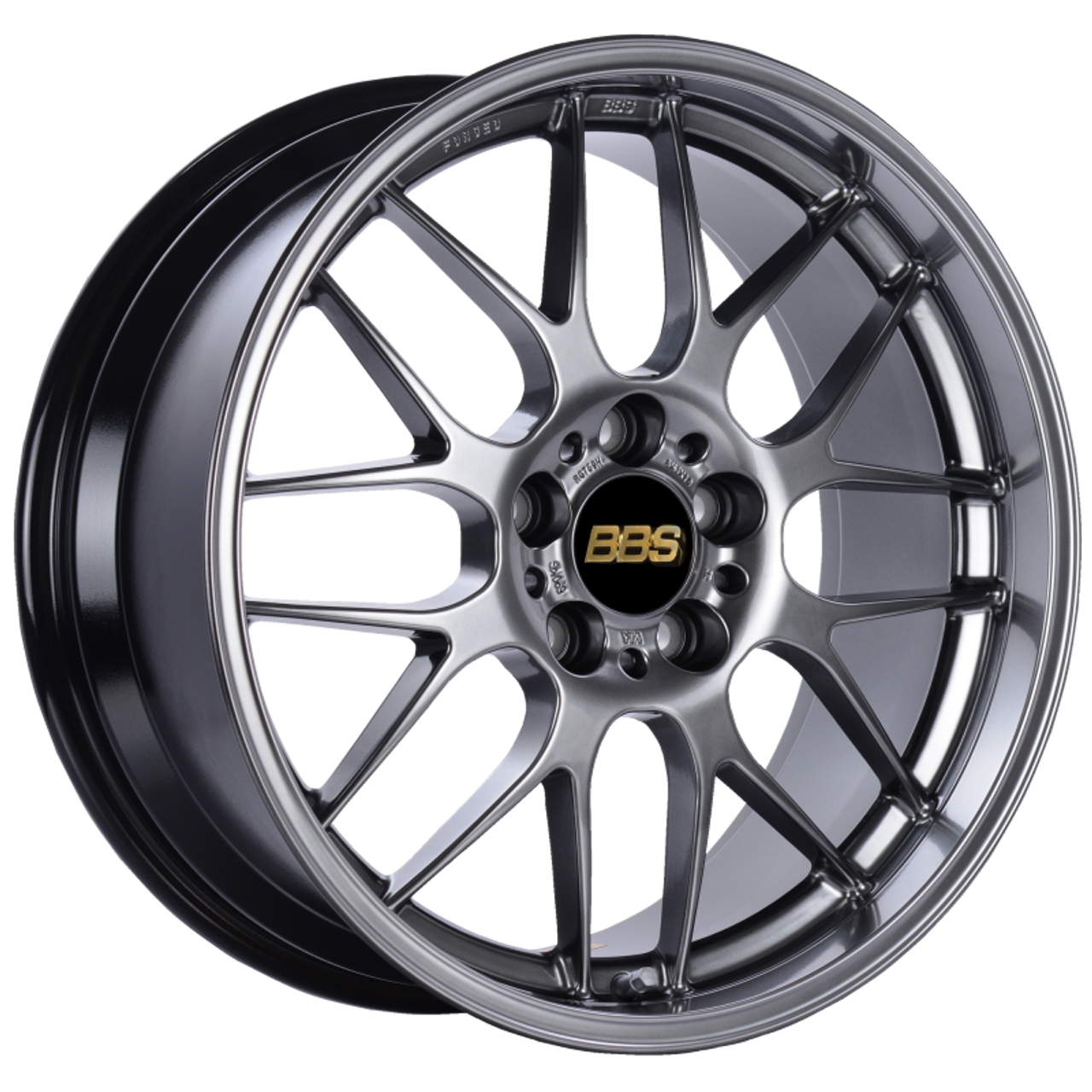 BBS RG-R 18x8.5 5x120 ET22 Diamond Black Wheel -82mm PFS/Clip Required - RG707HDBK