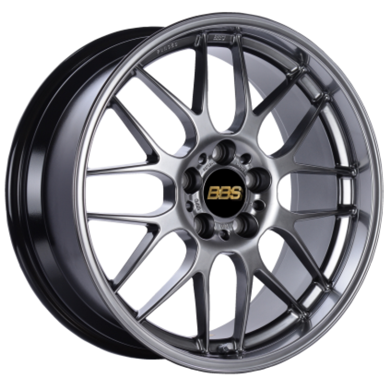 BBS RG-R 19x10 5x114.3 ET38 Diamond Black Wheel - 82mm PFS Required - RG757HDBK