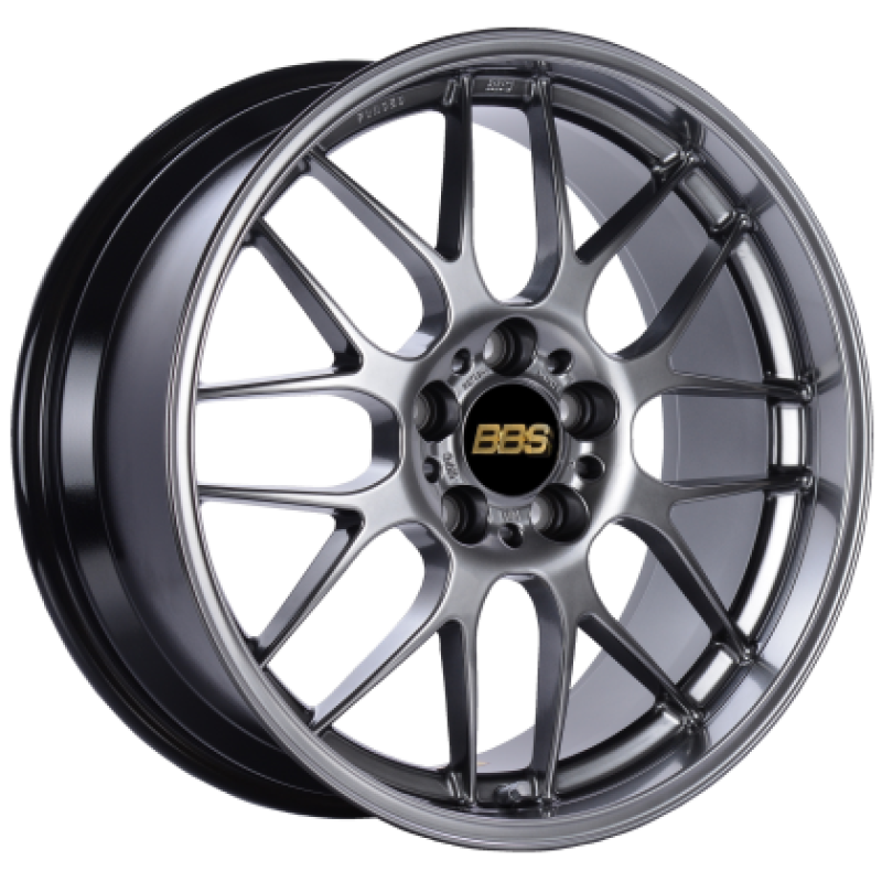 BBS RG-R 18x9.5 5x120 ET33 Diamond Black Wheel - 82mm PFS Required - RG795DBK