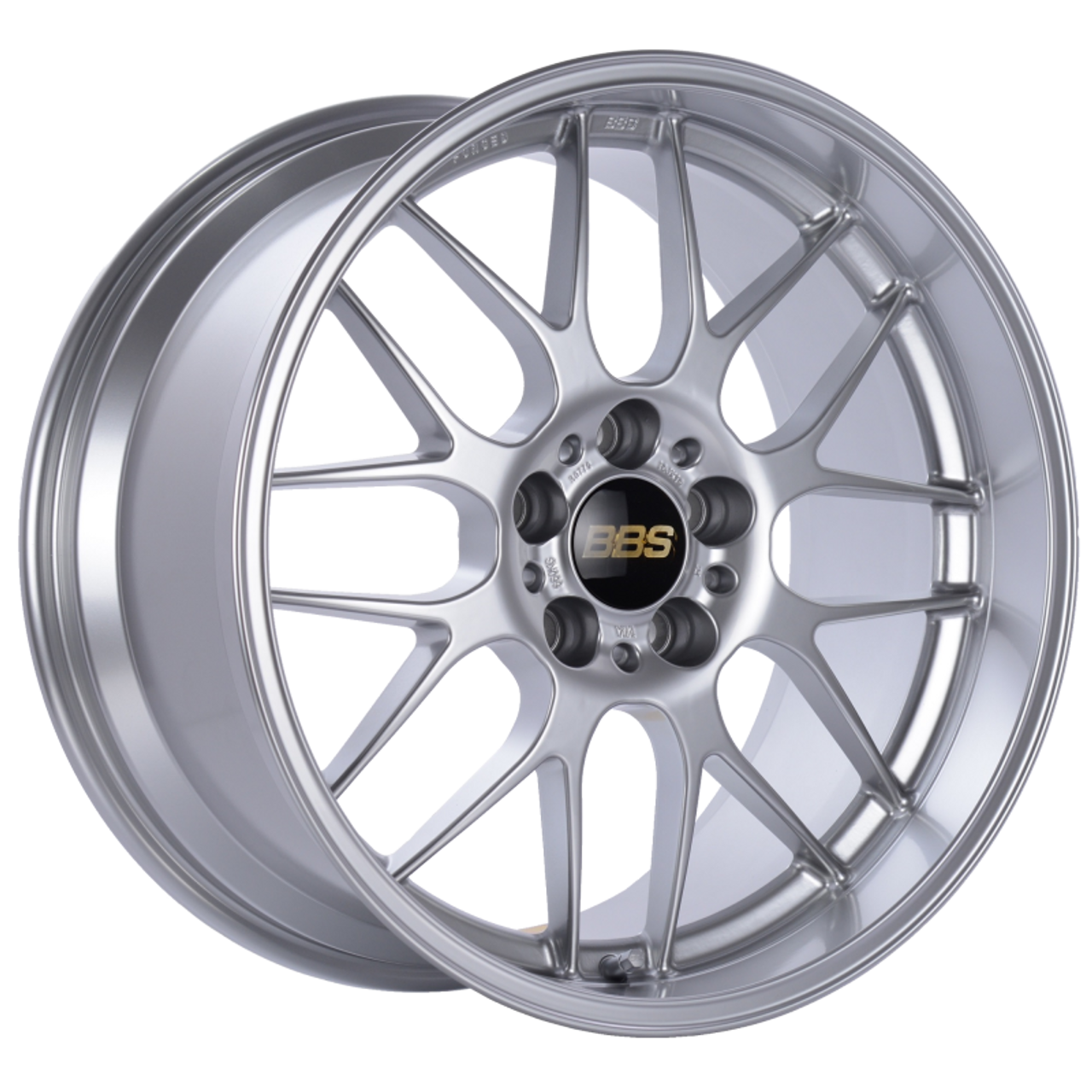 BBS RG-R 19x9.5 5x120 ET35 Diamond Silver Wheel -82mm PFS/Clip Required - RG797DSK