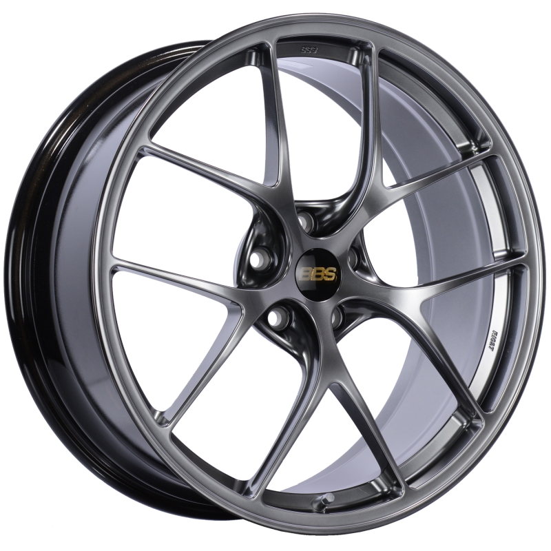 BBS RI-D 20x8.5 5x112 ET41 Diamond Black Wheel -82mm PFS/Clip Required - RI027DBK