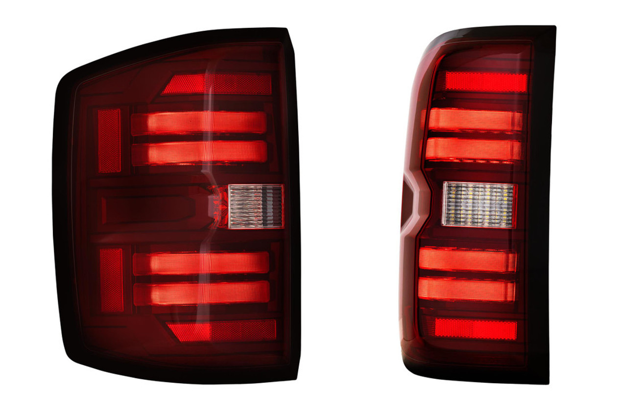 Morimoto XB LED Tail Lights - Red - 14-18 Silverado 1500