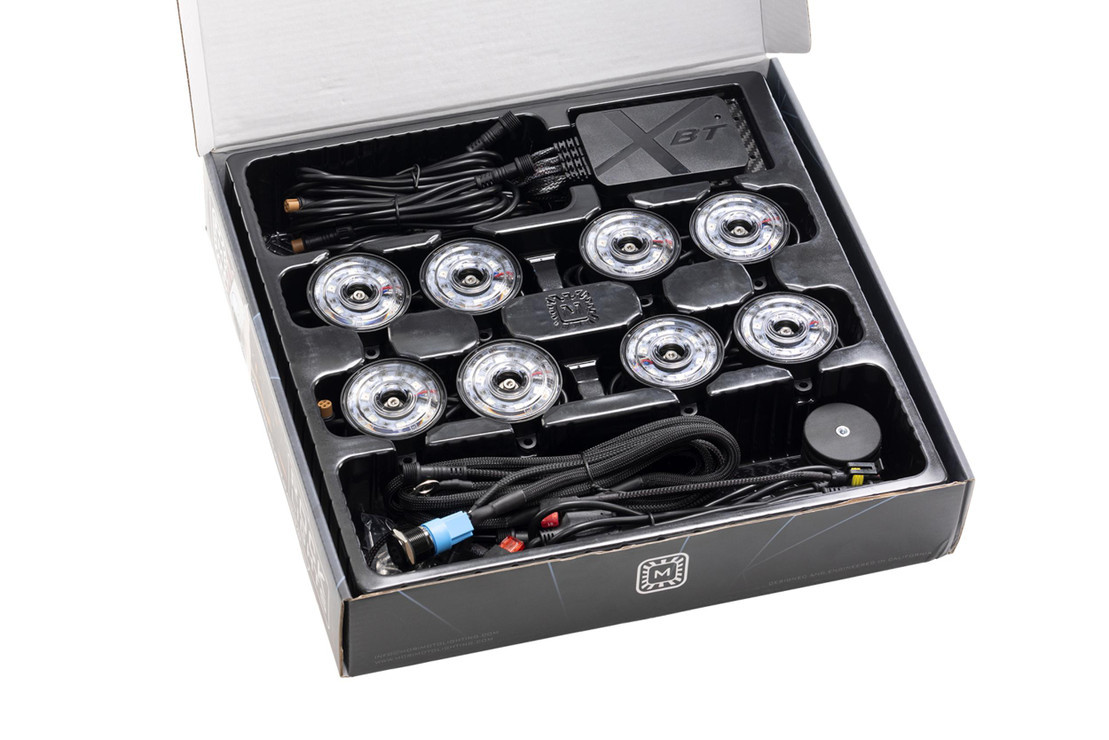 Morimoto Rock Light Kit - Color Changing RGB - 8 Piece