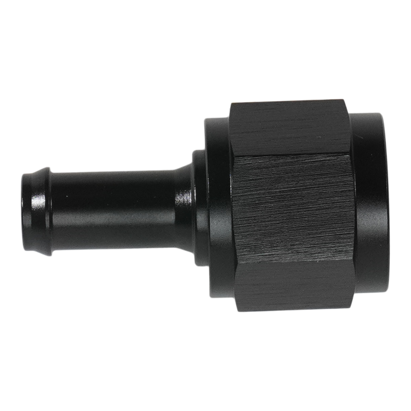 DeatschWerks 8AN Female Flare Swivel To 3/8in Single Hose Barb - 6-02-0524-B Photo - Primary