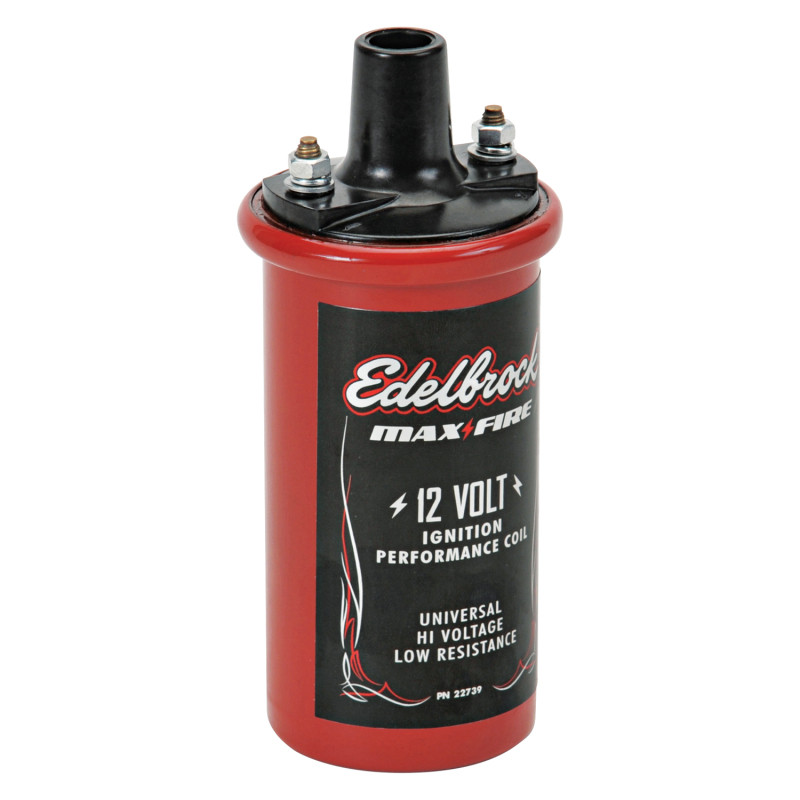 Edelbrock Ignition Coil 12V Canister Style 1.4 Ohm Primary Resistance - 22739 Photo - out of package