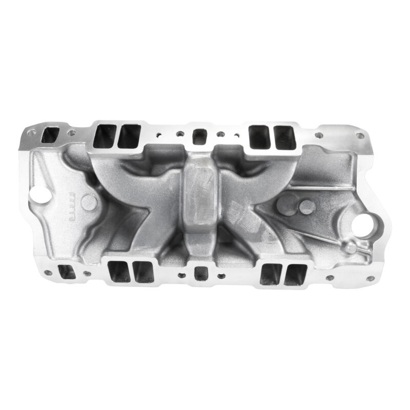 Edelbrock Chevy SB Performer EPS Intake Manifold w/ Oil Fill Tube - Chrome Plasma - 2703-CP Photo - Primary