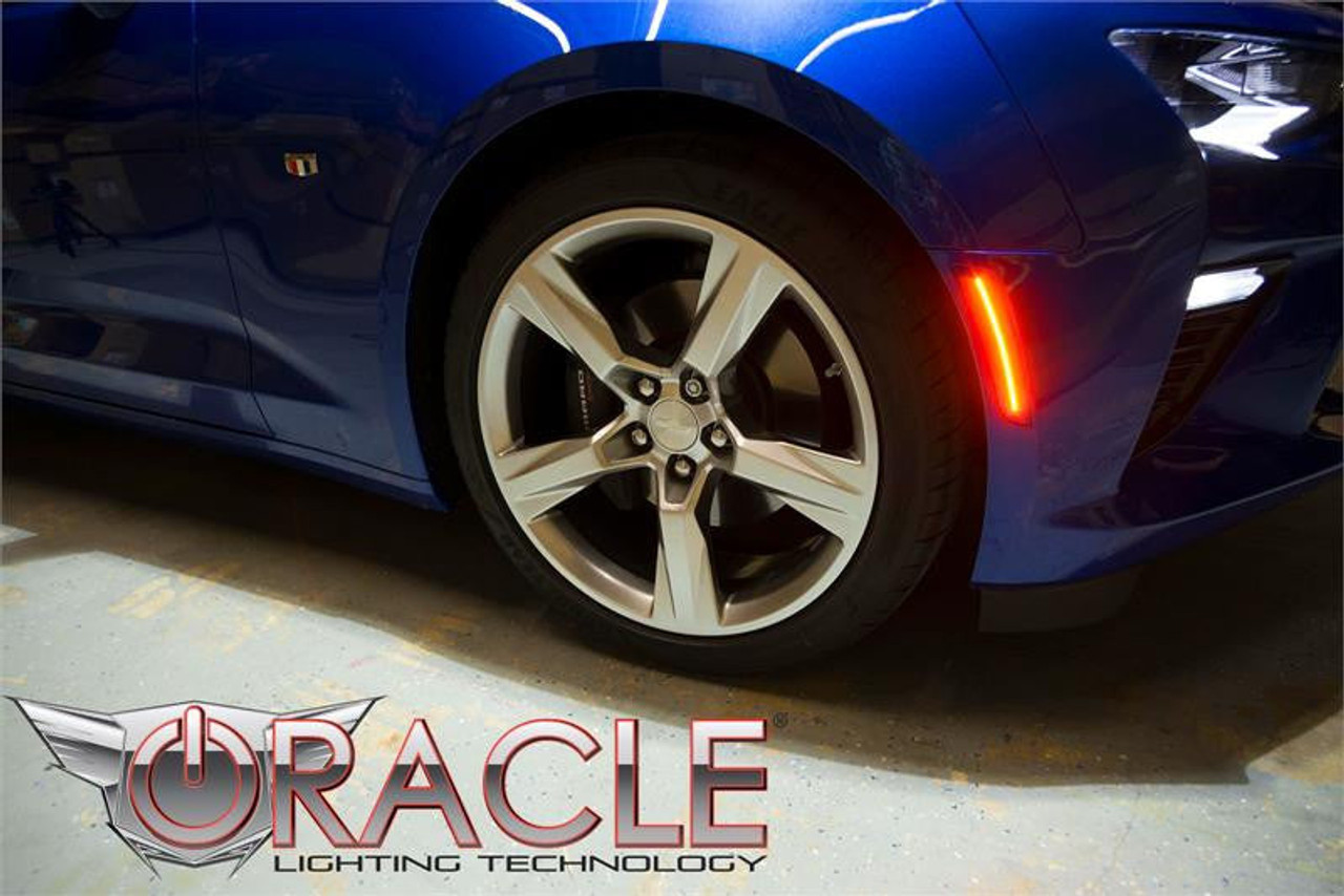 Oracle Concept SMD Sidemarkers Front & Rear - Clear Lens - 16-24 Camaro