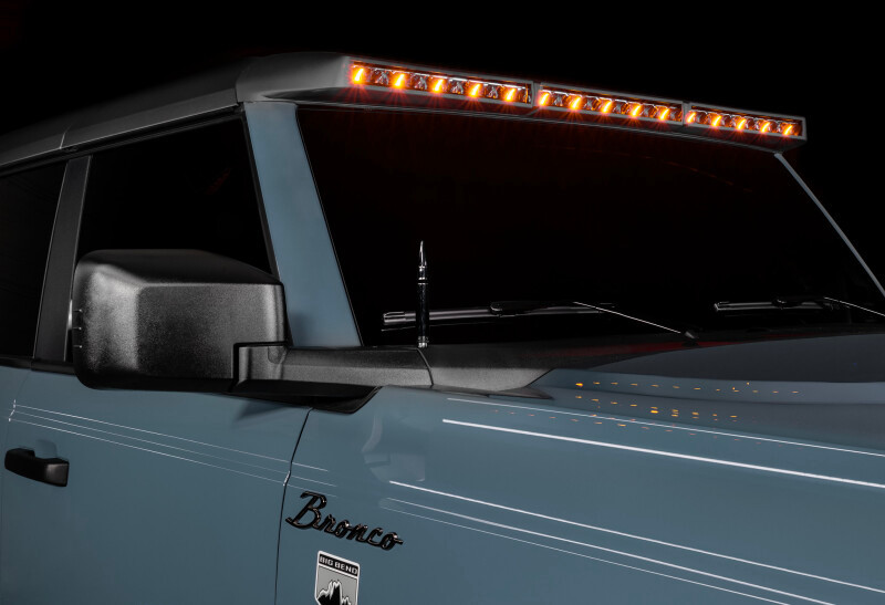 Oracle 2021+ Ford Bronco Integrated Windshield Roof LED Light Bar System - 5888-023-MF Photo - lifestyle view