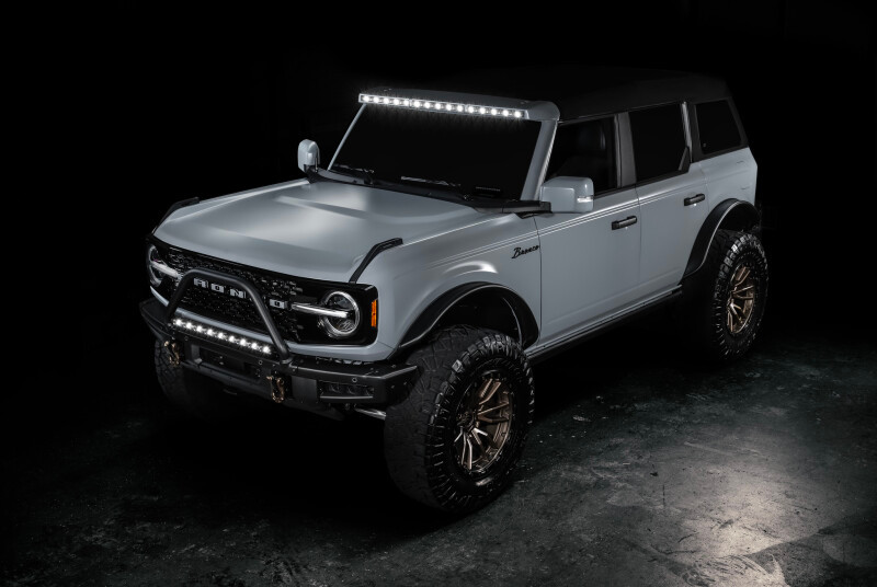 Oracle 2021+ Ford Bronco Integrated Windshield Roof LED Light Bar System - 5888-023-MF Photo - lifestyle view