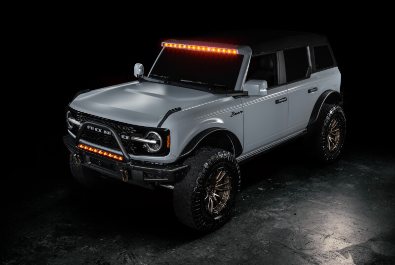 Oracle 2021+ Ford Bronco Integrated Windshield Roof LED Light Bar System - 5888-023-MF Photo - lifestyle view