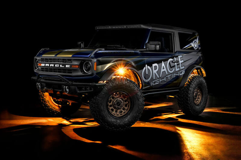 Oracle Underbody RGB+W Wheel Well Rock Light Kit - 8 PCS - ColorSHIFT - 5895-339-8 Photo - lifestyle view