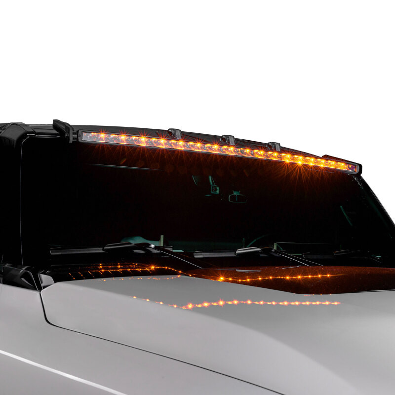 Oracle 22-24 Hummer EV 5in Roof Mount Curved Light Bar w/ Brackets - 6923-023 Photo - lifestyle view