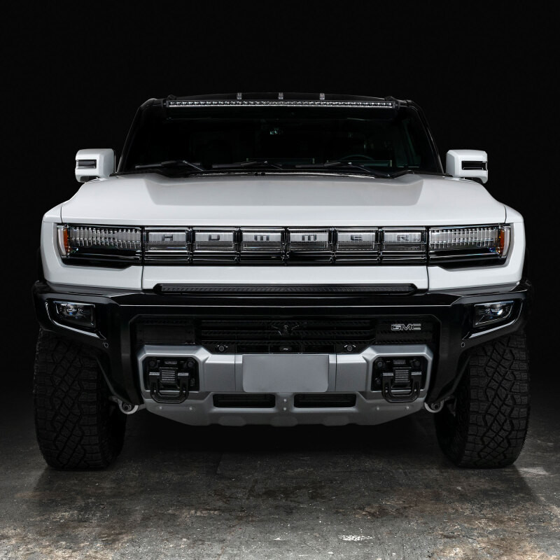 Oracle 22-24 Hummer EV 5in Roof Mount Curved Light Bar w/ Brackets - 6923-023 Photo - lifestyle view